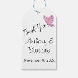 Tack Bröllop Presentetikett