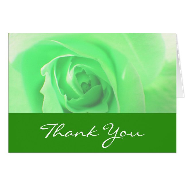 Tack, bröllop, ro hälsningskort (Framsidan Horizontal)