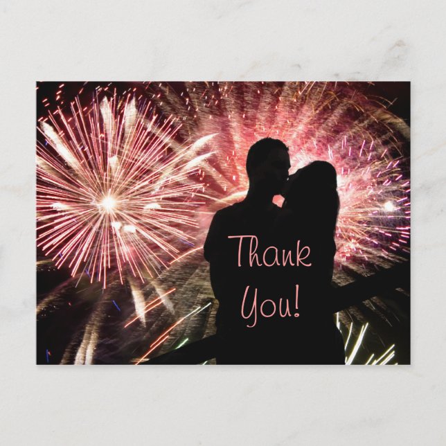 Tack Bröllop Vykort (Framsida)