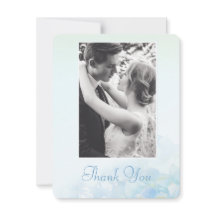 Tack bröllopsfoto hortensia blå grön