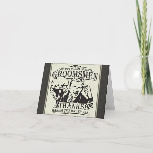 Tack Bröllopsgäster Kort (Framsida)