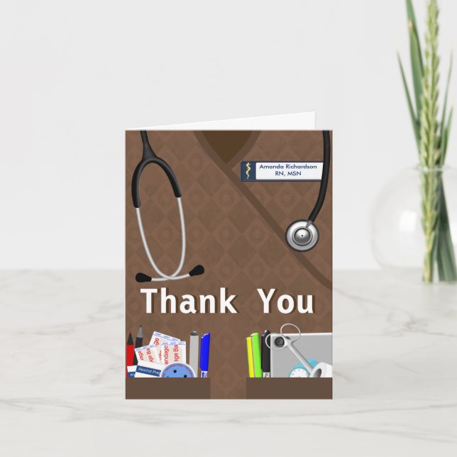 Tack Brown Scrubs (Framsida)