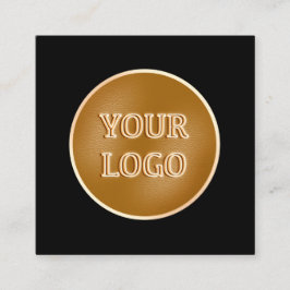 Tack Business Logotyp Modern Minimalist Black Rabattkort