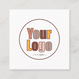 Tack Business Logotyp Modern Minimalist Rabattkort