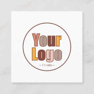 Tack Business Logotyp Modern Minimalist Rabattkort