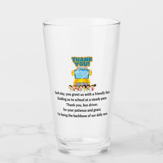 Tack, Buss-chauffören. Glaskopp (Framsida)