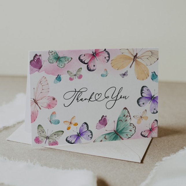 Tack Butterfly-kort Kort (Skapare uppladdad)