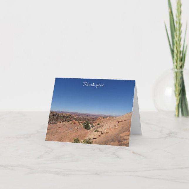 Tack - Canyonlands Kort (Framsida)