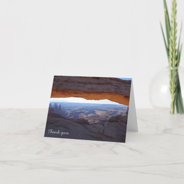 Tack - Canyonlands Kort (Framsida)