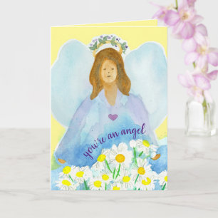 Tack Caregiver Du är en angel-hälsovård Kort