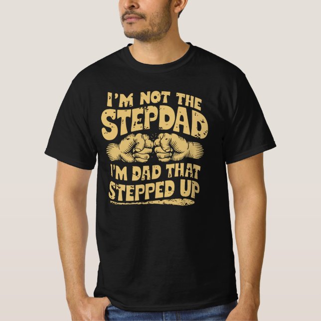 Tack citat till styvfar t shirt (Framsida)
