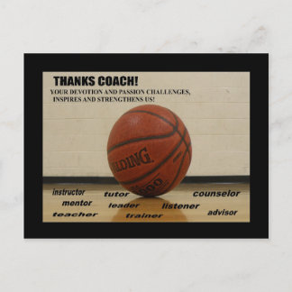 "Tack-Coach" med vykort