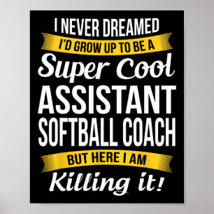 Tack Coach Roligt Present Poster