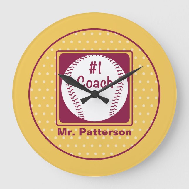 Tack Coach, tack nummer 1 Stor Klocka (Framsida)