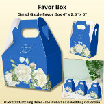 Tack Cobaltblå & Vit Presentaskar<br><div class="desc">Se utbudet av Favor-boxar -</div>