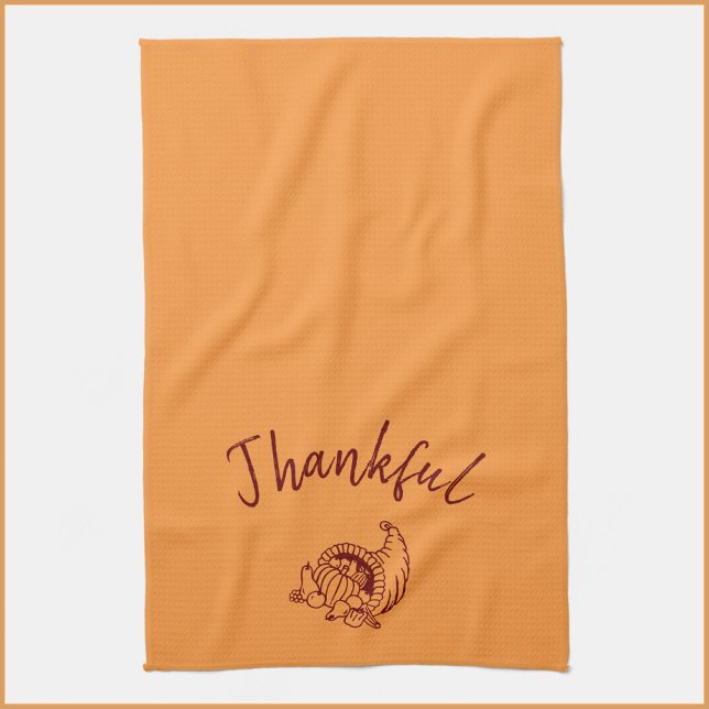 Tack Cornucopia Kitchen Towel Kökshandduk (Skapare uppladdad)