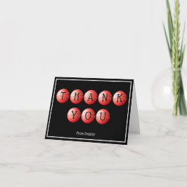 Tack Cricket Anpassad Personlig Kort