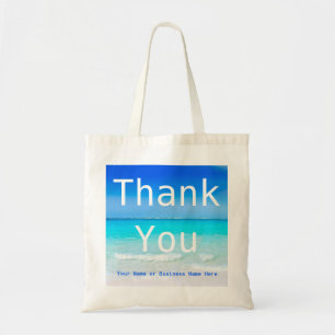 Tack Customer Gift Beach Summer Tote Bag Tygkasse