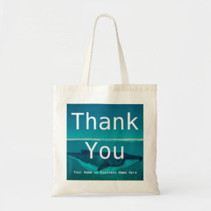 Tack Customer Gift Ocean Whale Tygkasse
