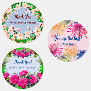 Tack Decorative Round Stickers