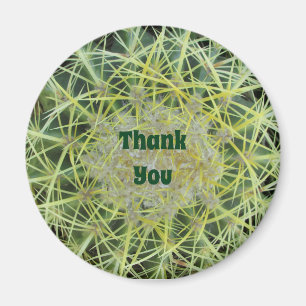 Tack Desert Cactus Photo Nature-avskrivning Magnet