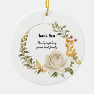 Tack Design Julgransprydnad Keramik