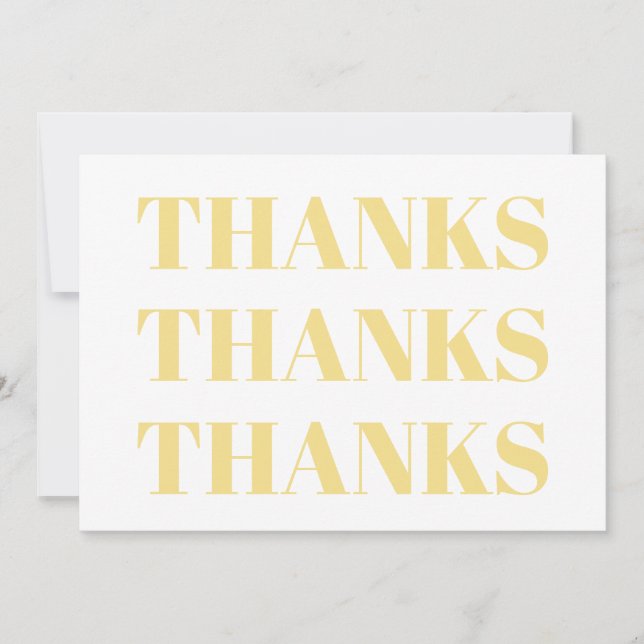 Tack, det ljusa, moderna eleganten guld- (Framsida)