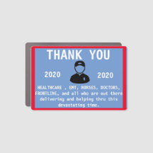 TACK DINA FRONTLINJEARBETSKOPIERARE MAGNET