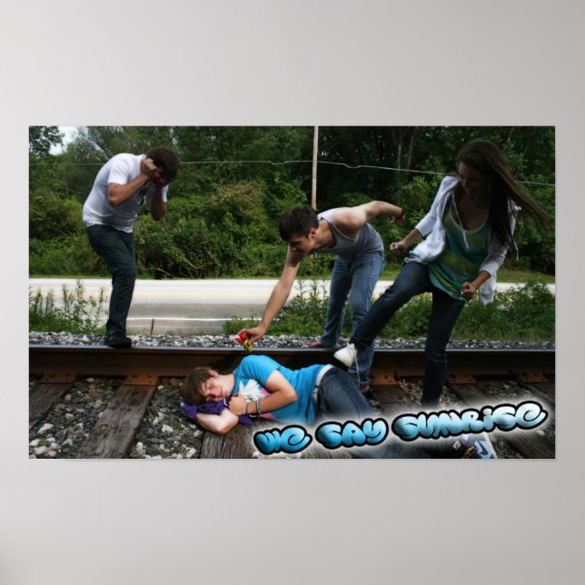 Täck dina spår och Poster (Framsidan)