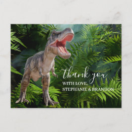 Tack Dinosaur-djungeln Jurassic World Postcard Vykort
