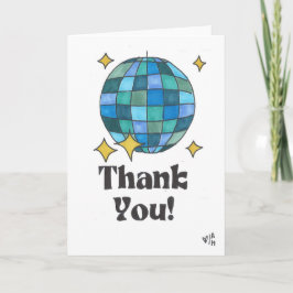 Tack Disco Boll 1-kort Kort