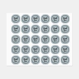 Tack, ditt företag är vår lyckdekal. klistermärke