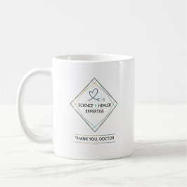 Tack Doktor Expertis inom Vetenskaplig Läkerhet Kaffemugg