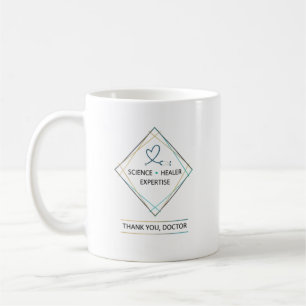 Tack Doktor Expertis inom Vetenskaplig Läkerhet Kaffemugg
