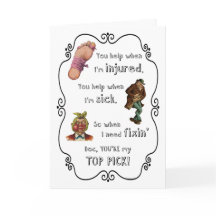 Tack Doktor för din hjälp