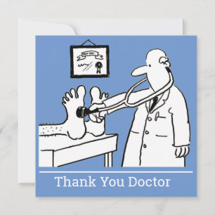 Tack Doktor. Kort