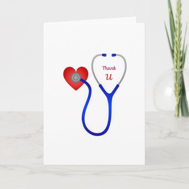 Tack Doktor Kort (Framsida)