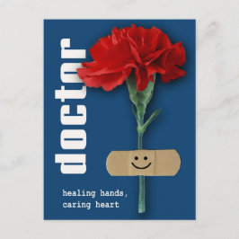 Tack Doktor | Postkort för Lycklig Läkare-dagen Vykort