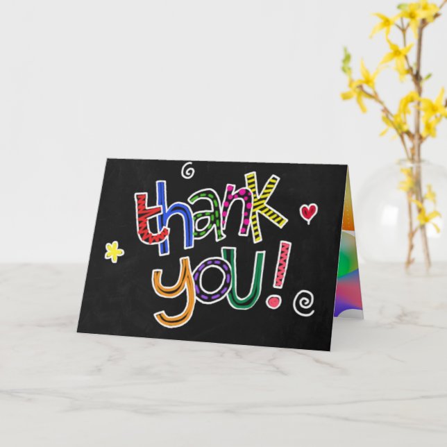 Tack, du har gjort min dag! kort (Gul blomma)