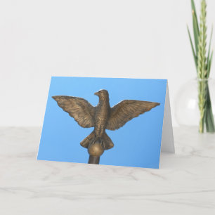 Tack: Eagle & Blå himmel Tack Kort