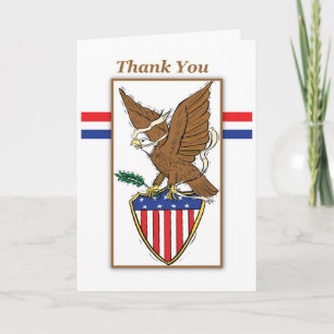 Tack Eagle Emblem Kort