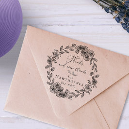 Tack Elegant Botaniskt Shakespeare-citat Stämpel