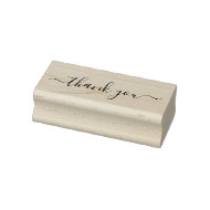 Tack Elegant Calligraphy-skript Stämpel