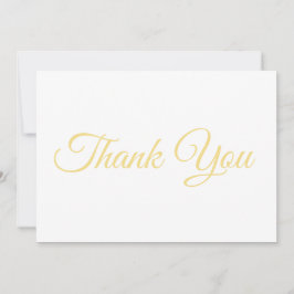 Tack-elegant-skript ljusa guld-vita kort