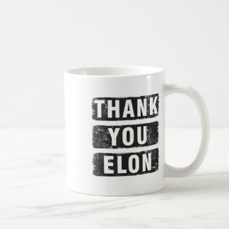 Tack Elon Kaffemugg