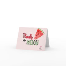 Tack en Melon | Vattenmelon | Födelsedag