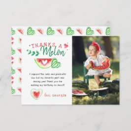 Tack En Melon | Vattenmelon Födelsedags Tacksamhet