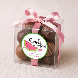 Tack en vattenmelon Tack dekal Runt Klistermärke