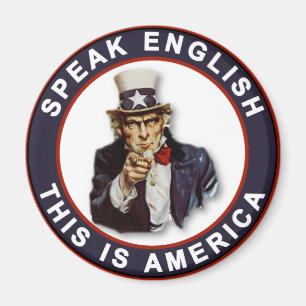 TACK ENGLISH - DET HÄR ÄR AMERIKA MAGNET