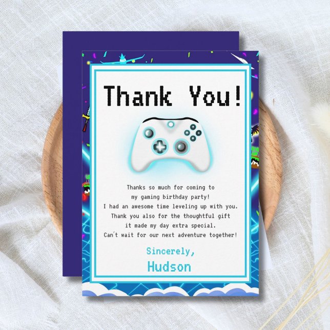 Tack Epic Gamer Födelsedag Kritisk Träff! Kort (Skapare uppladdad)